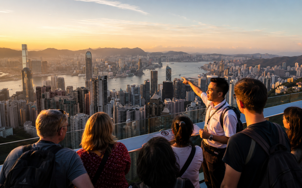 香港一日游 — 太平山 + 浅水湾
