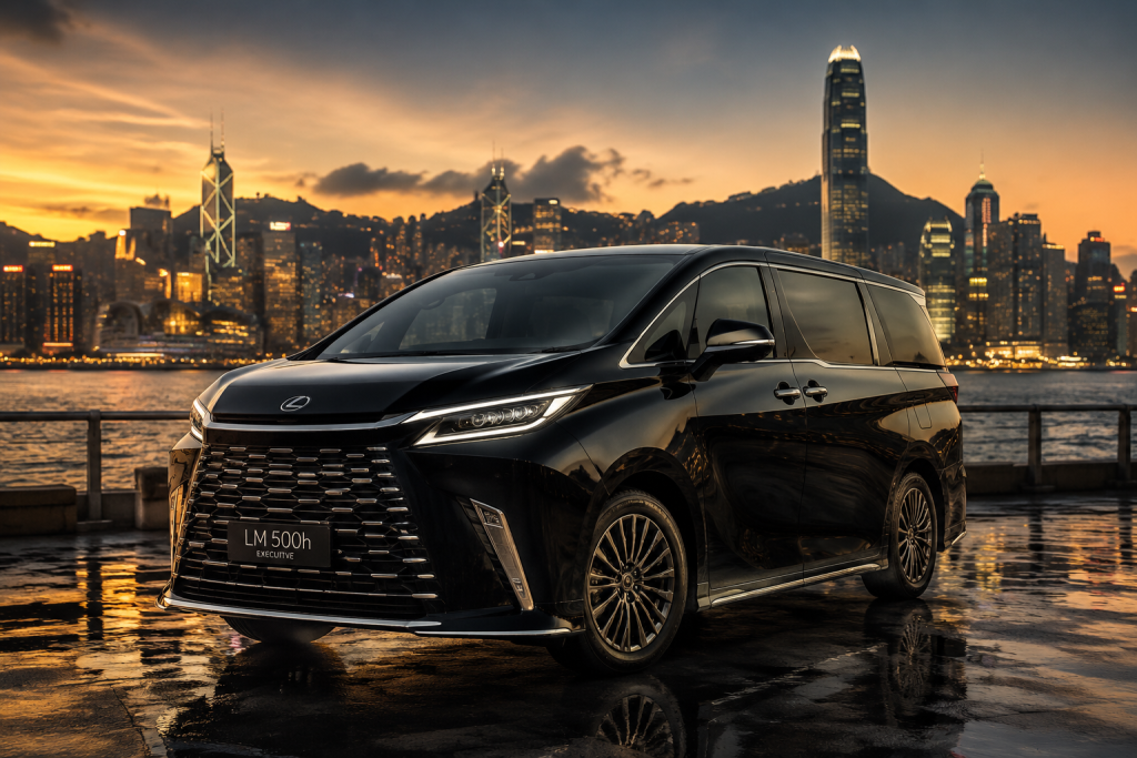 Lexus LM 港澳跨境包车 · 维港日落