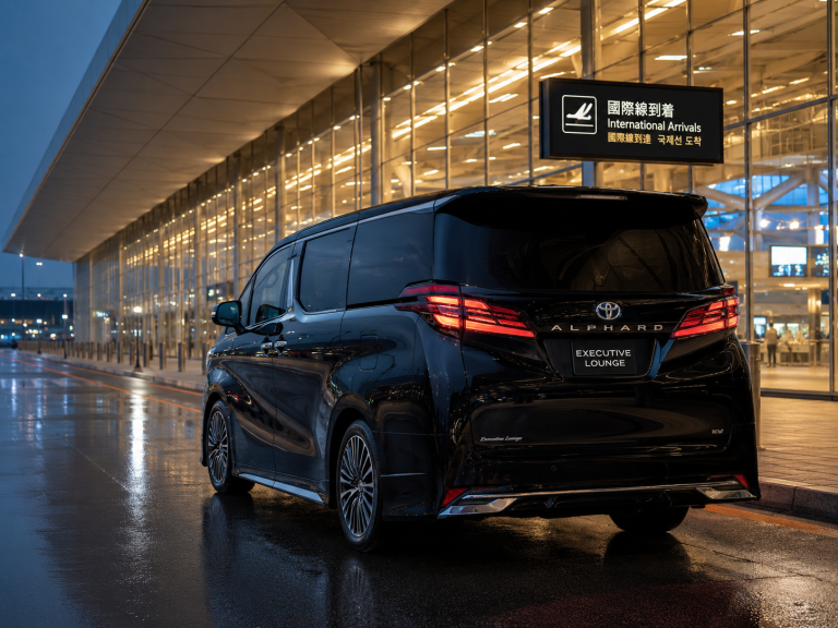 Toyota Alphard 尊享版 · 香港机场抵达层