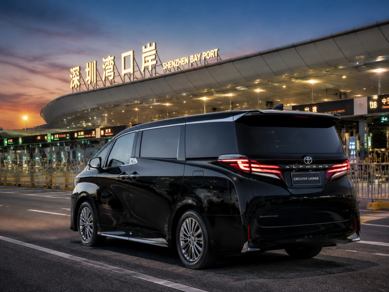 Toyota Alphard 尊享版 · 深圳湾口岸