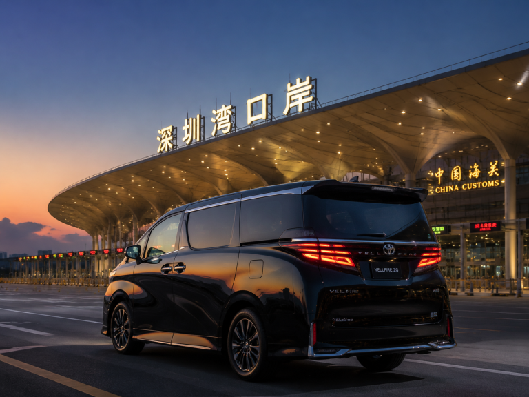 Toyota Vellfire ZG（40 系） · 深圳湾口岸